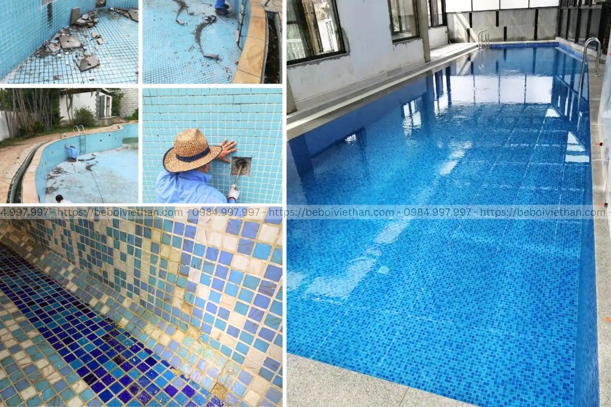 Xử lý nước bể bơi bằng hóa chất chuyên dụng